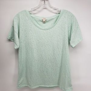 J.Crew Short Sleeve Painter T-shirt Mint Relax Fit Color Size Small